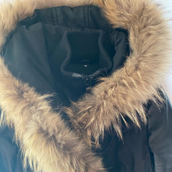 winter white parka